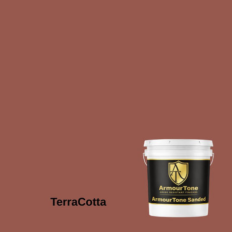 ArmourTone Sanded - Colored Texture Coating - 5 Gallon ArmourTone TerraCotta 