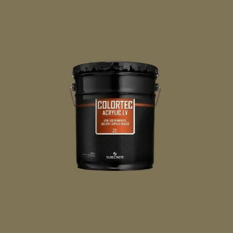 Colortec Acrylic LV Pigmented Outdoor Acrylic Sealer - Low VOC Surecrete 1 Gallon Sand Buff 