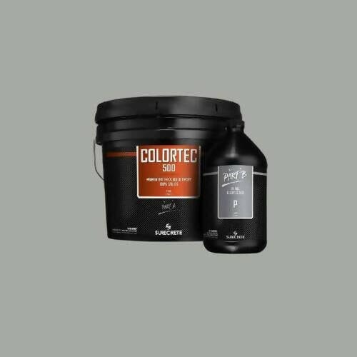 ColorTec 500 Pigmented Concrete Floor Epoxy Surecrete Concrete Gray 