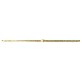 270K BTU 53.75" Linear Brass Burner for Firepits Warming Trends 