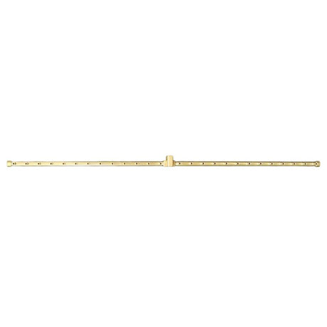 270K BTU 53.75" Linear Brass Burner for Firepits Warming Trends 