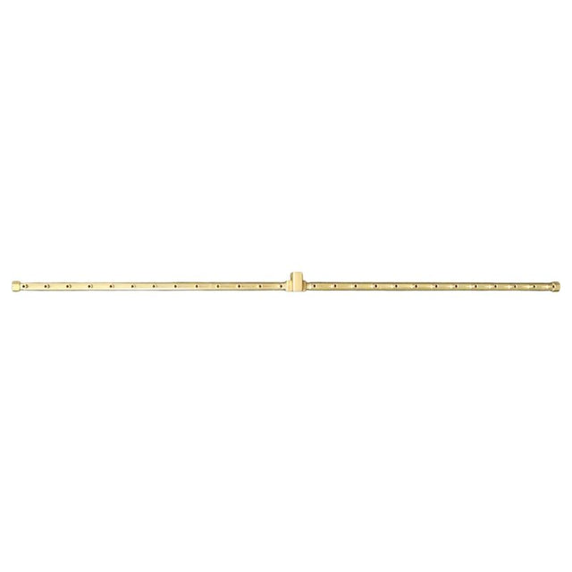 270K BTU 53.75" Linear Brass Burner for Firepits Warming Trends 