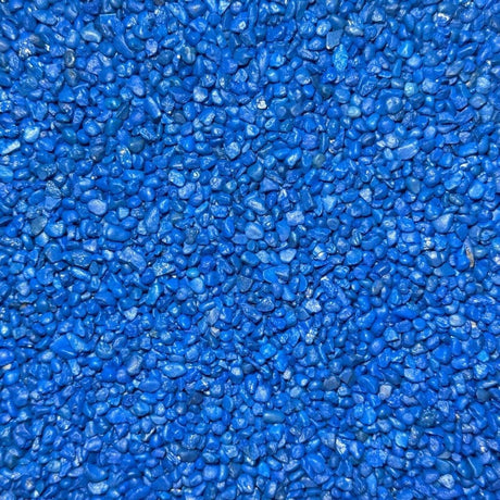 Royal Blue Colored Quartz - 50 lb Consolidated Aggregates Accent 