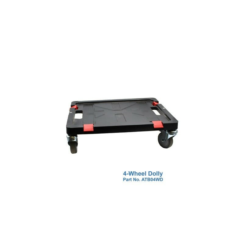 Stackable Tool Boxes by Alpha Alpha Professional Tools 4 Wheel Dolly 