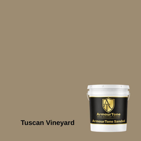 ArmourTone Sanded - Colored Texture Coating - 5 Gallon ArmourTone Tuscan Vineyard 
