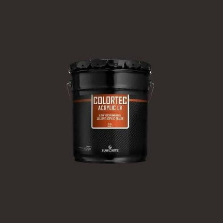 Colortec Acrylic LV Pigmented Outdoor Acrylic Sealer - Low VOC Surecrete 1 Gallon Charcoal 