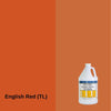 Enviro Concrete Water-Based Stain EZChem Inc English Red (TL) 1 Gallon 