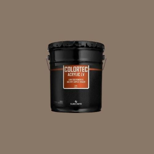 Colortec Acrylic LV Pigmented Outdoor Acrylic Sealer - Low VOC Surecrete 1 Gallon Taupe 