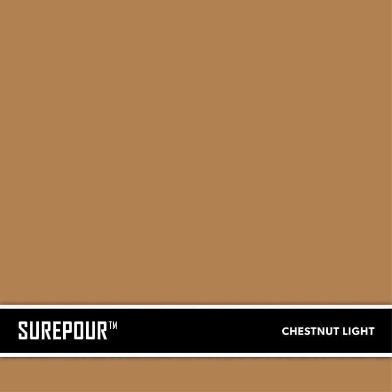 SurePour Concrete Integral Color Sacks for Fresh Concrete 10lb. Surecrete Chestnut - Light 