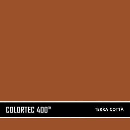 ColorTec 400 Pigmented Solvent-Based Polyurethane Surecrete 1 Gallon Kit Terra Cotta 