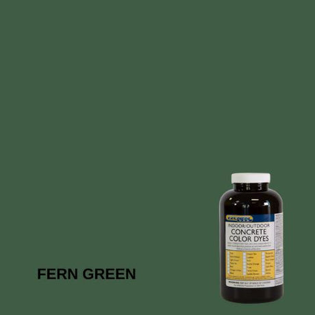 Interior/Exterior Concrete Color Dye EZChem Inc Fern Green Single Unit 