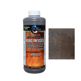 Classic Nano Infused Semi-Transparent Decorative Concrete Water-Based Stain - 1 Quart - Concentrate Classic Coatings Systems Walnut 