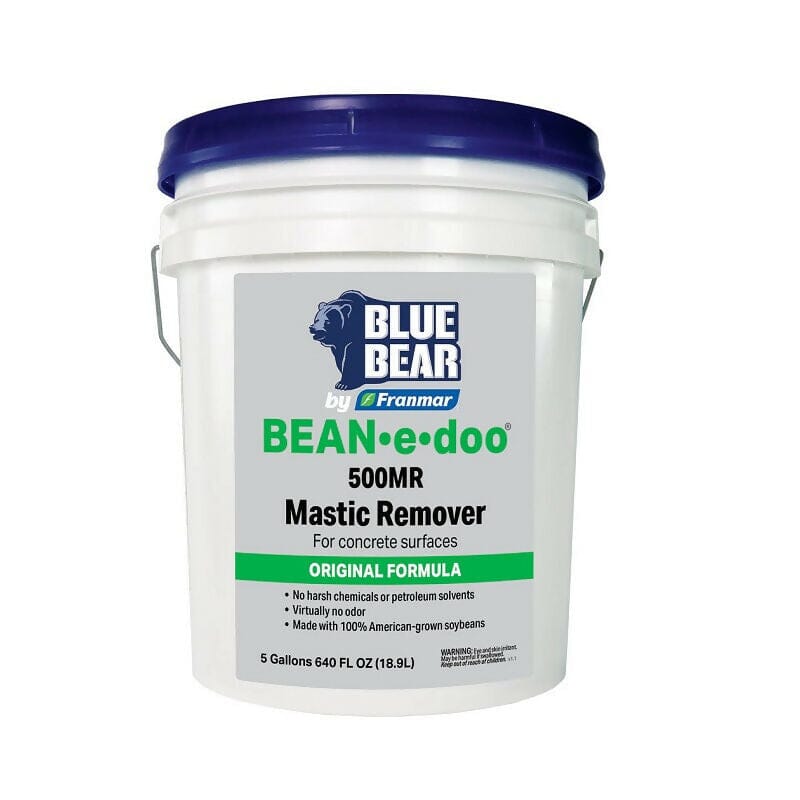 500MR Mastic Remover - BEAN-e-doo Franmar Inc 5 Gallon 