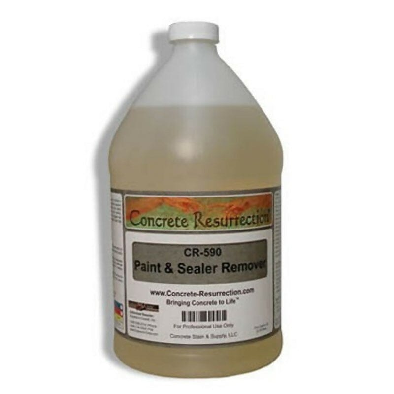 CR590 Paint & Sealer Remover 1 Gallon Concrete Decor Store