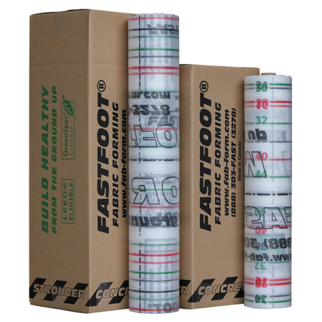 Fastfoot - Forming Fabric Rolls for Concrete Forms