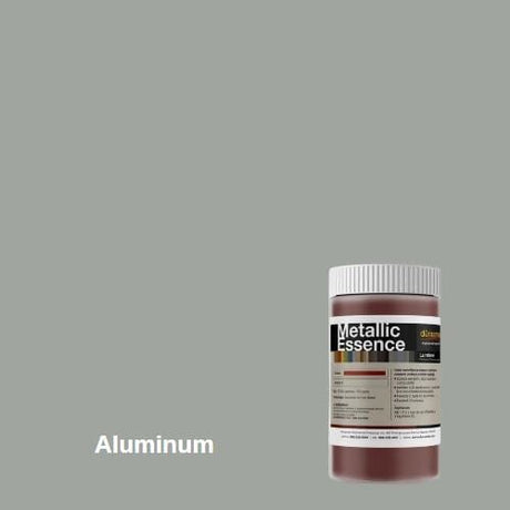 Lumiere Designer Metallic Epoxy Floor Kit - 1000 Square Foot Duraamen Engineered Products Inc Perdure U45 - Polyurethane Matte Aluminum 