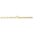 110K BTU 21.75" Linear Brass Burner for Firepits Warming Trends 