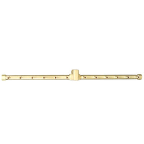 110K BTU 21.75" Linear Brass Burner for Firepits Warming Trends 