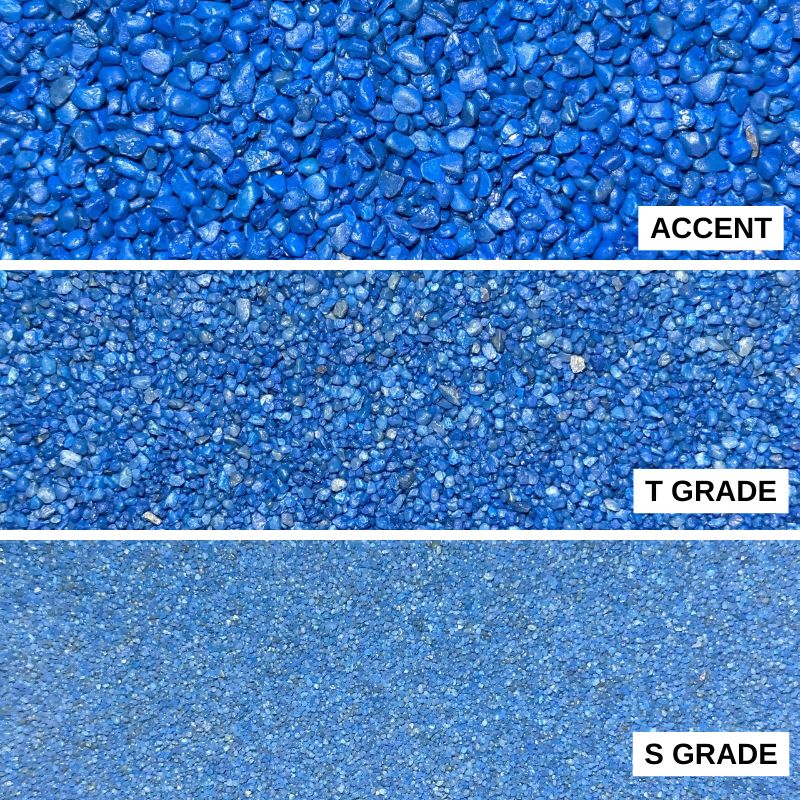 Royal Blue Colored Quartz - 50 lb Consolidated Aggregates 