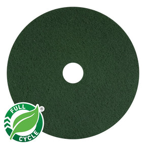 Green Scrub - Scrub Pad - Circular - 5 Pack Americo Manufacturing Company 
