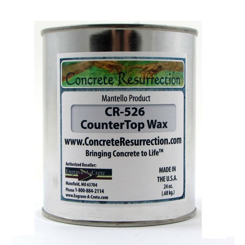 CR-526 - Concrete Countertop Wax - 24oz Engrave-A-Crete 