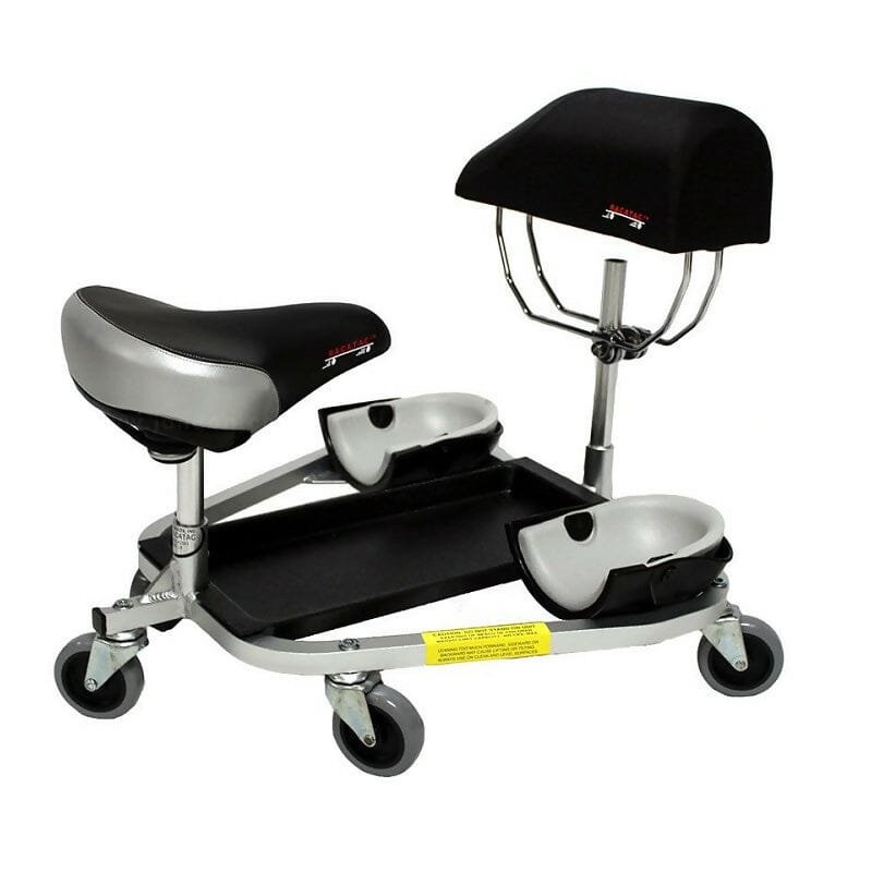 Racatac Kneeling-Sitting Creeper with 3" Casters - Including Chest Support - 01RAC3CS