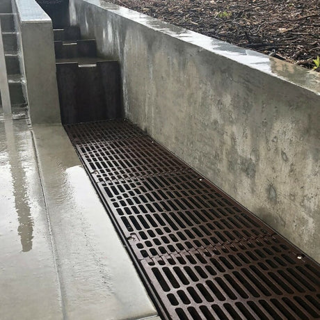 14" x 20" Angle Joe Trench Grate (Heavy Duty) Iron Age Designs 