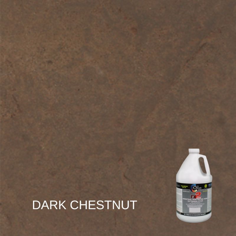 FX2 Armor Nano Industrial Grade Stain - 1 Gallon Classic Coatings Systems Dark Chestnut 