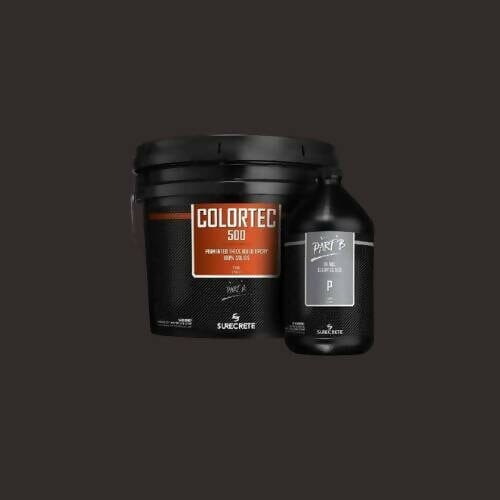 ColorTec 500 Pigmented Concrete Floor Epoxy Surecrete Charcoal 