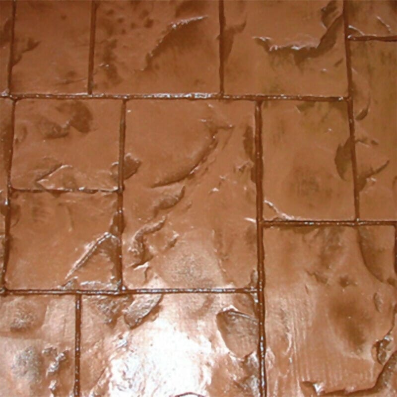 Ashlar Slate Rock 'N Roller Imprint Stamp - 36" Marshalltown USA 