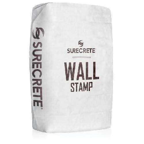 WallStamp Carvable Concrete Overlay - Light Gray - 40 lb Surecrete 