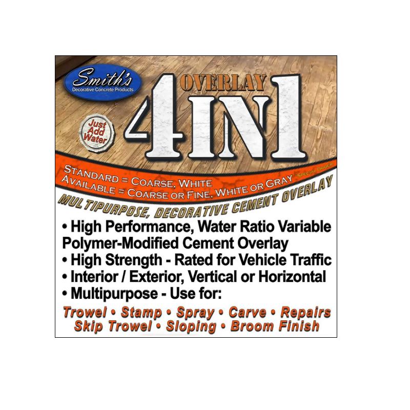 Smith’s 4-in-1 Overlay Smith Paints 