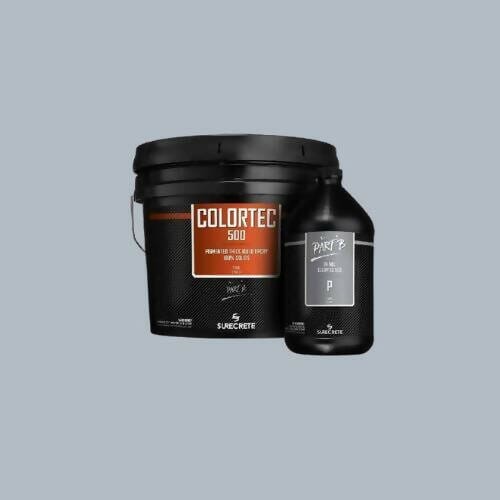 ColorTec 500 Pigmented Concrete Floor Epoxy Surecrete Dove Gray 