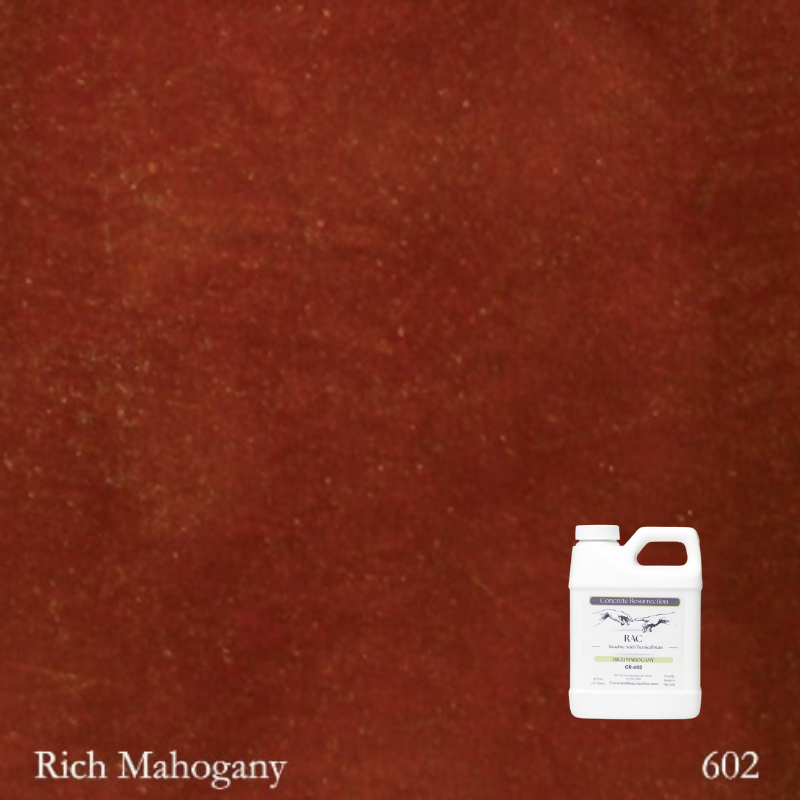 Reactive Acid Chemical (RAC) Concrete Stain