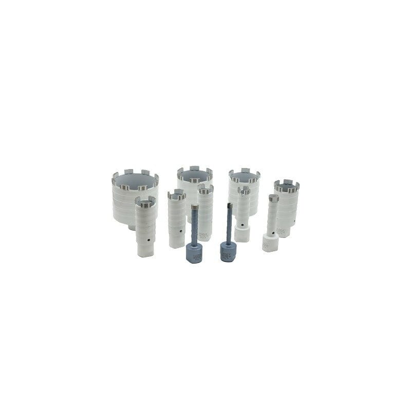 Laser Core Bits - Wet/Dry Laser Segmented Core Bits Alpha Professional Tools 