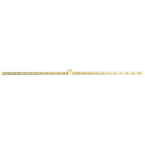 250K BTU 49.75" Linear Brass Burner for Firepits Warming Trends 