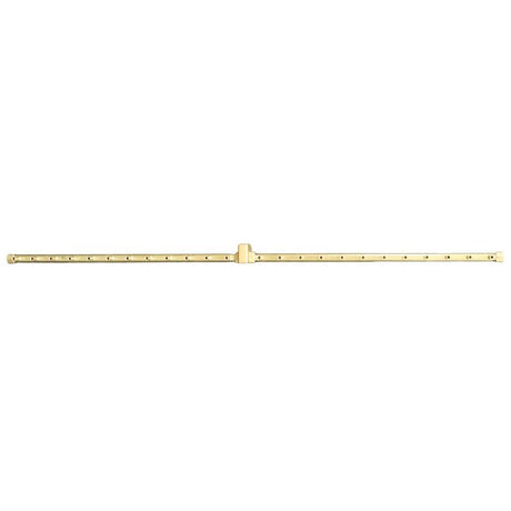 250K BTU 49.75" Linear Brass Burner for Firepits Warming Trends 