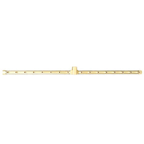 170K BTU 33.75" Linear Brass Burner for Firepits Warming Trends 