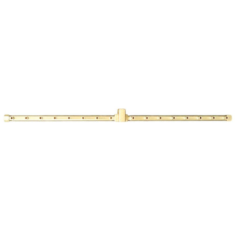 170K BTU 33.75" Linear Brass Burner for Firepits Warming Trends 
