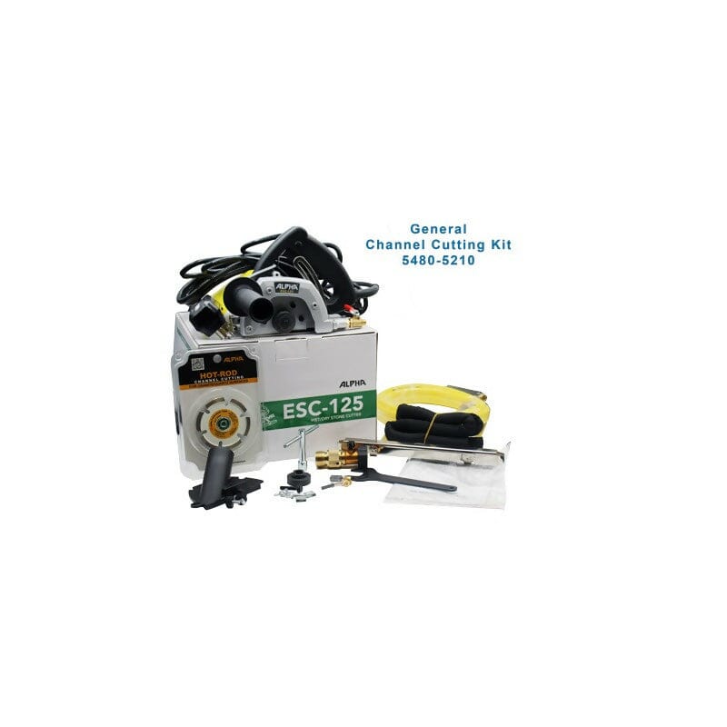 General Channel Cutting Kit for all Stones Alpha Professional Tools 