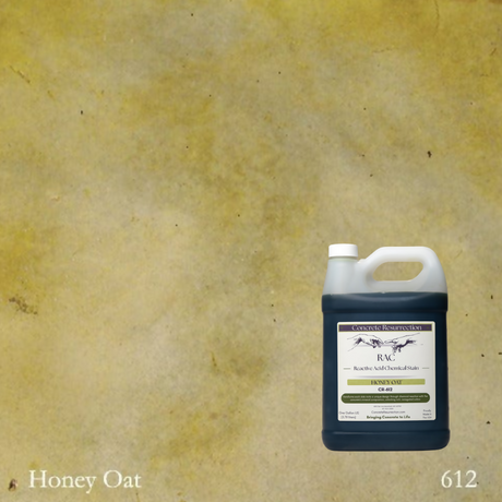 Reactive Acid Chemical (RAC) Concrete Stain