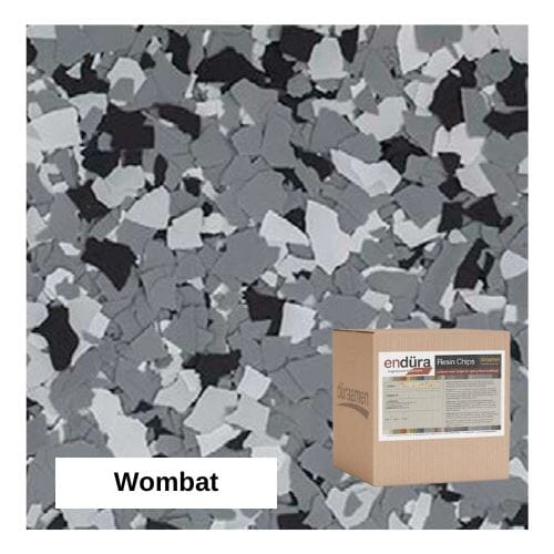Endura Garage Floor Epoxy Coating Kit - 1000 Square Feet Duraamen Engineered Products Inc Buff Wombat 