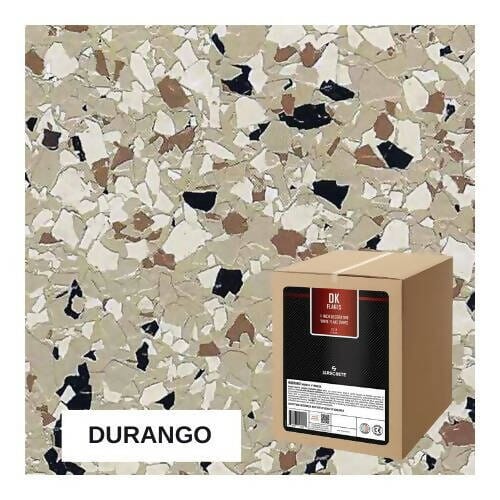 DK Flakes Epoxy Floor Flakes - 25 lb - 1/4" Flake Surecrete DURANGO 