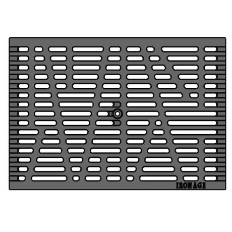 14" x 20" Angle Joe Trench Grate (Heavy Duty) Iron Age Designs 