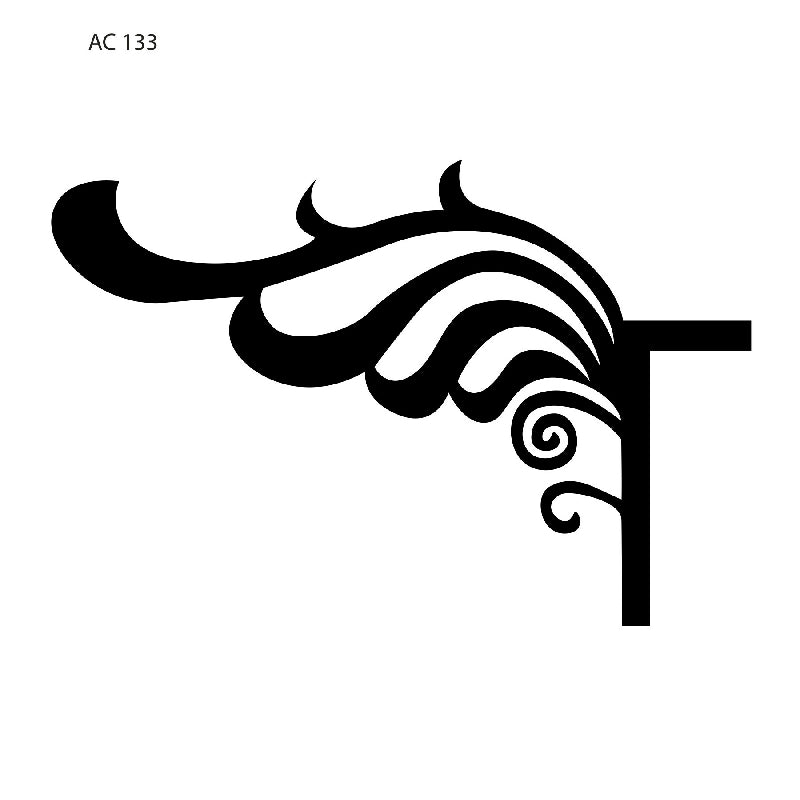 AC133 - Flattoo Stencil System - Corner - Set of 4