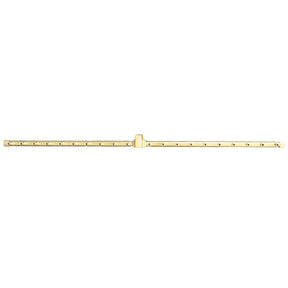 210K BTU 41.75" Linear Brass Burner for Firepits Warming Trends 