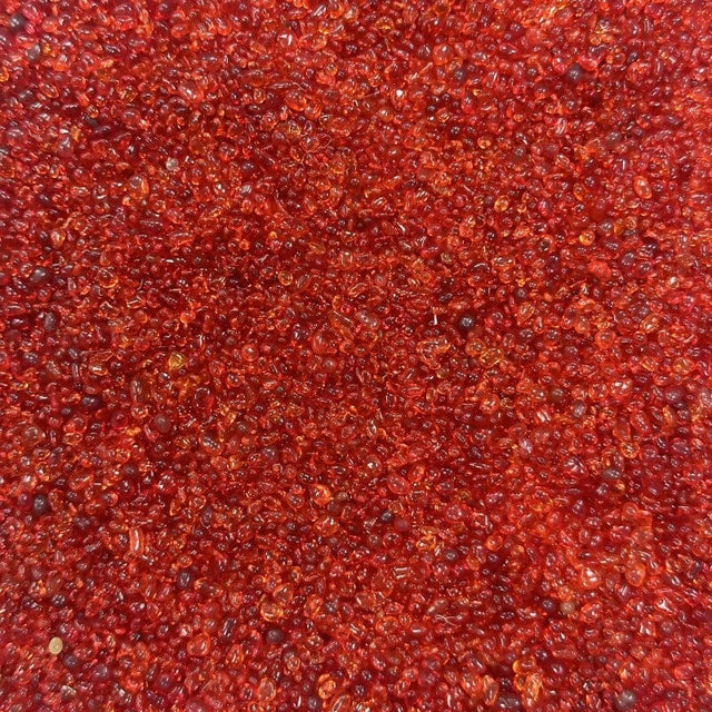 Red Glass Bead - Swimming Pool Aggregate - 10 lb Consolidated Aggregates 