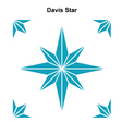 Davis Star Pattern - Adhesive-Backed Stencil Supplies FloorMaps Inc. 