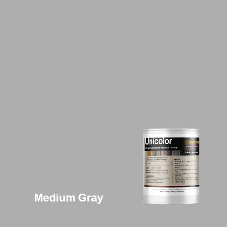 Unicolor - Colorants for Epoxy - 1 Quart Duraamen Engineered Products Inc Medium Gray 