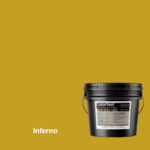 Colorfast - Integral Color for Concrete Overlays & Micro-toppings - 10 lb Duraamen Engineered Products Inc Inferno 
